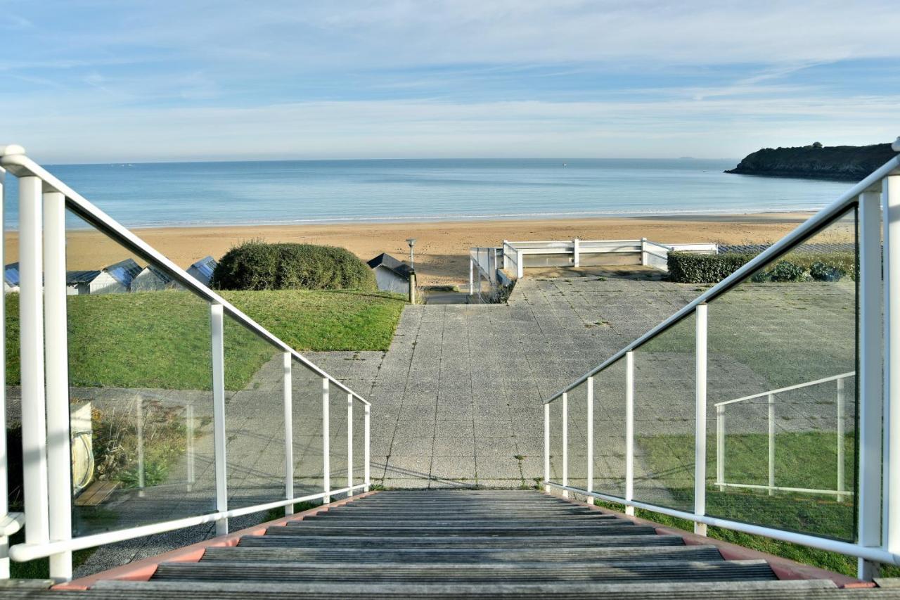 Les Pieds Dans Le Sable - Appt Vue Mer Saint-Cast-le-Guildo Exterior foto